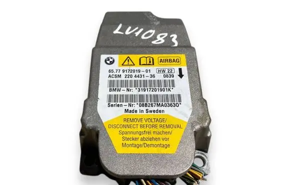 BMW 5 E60 E61 Airbag control unit/module 9172019 65779172019 220443136