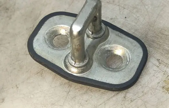 Opel Corsa F Rear door lock loop/hook striker 9686482180