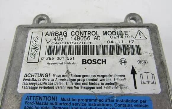 Ford Focus C-MAX Airbag control unit/module 4M5T14B056AD