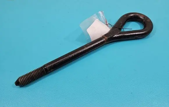 Towing hook eye