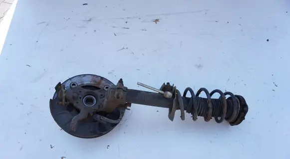Skoda Superb B6 (3T) Front wheel hub spindle knuckle MCPERSON