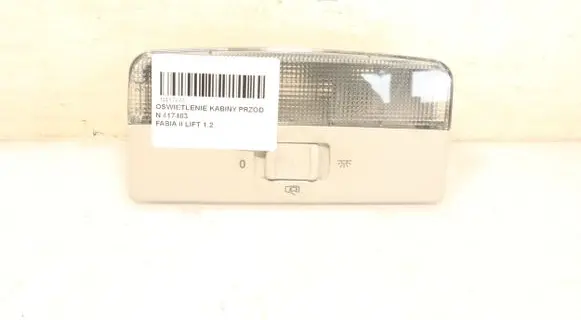 Skoda Fabia Mk2 (5J) Other interior light