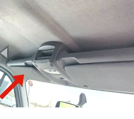 Renault Master III Sun visor 
