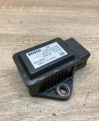 BMW 5 E60 E61 ESP acceleration yaw rate sensor 6758750 0265005266 080
