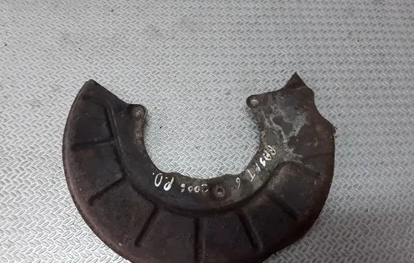 Volkswagen PASSAT B6 Front brake disc dust cover plate 
