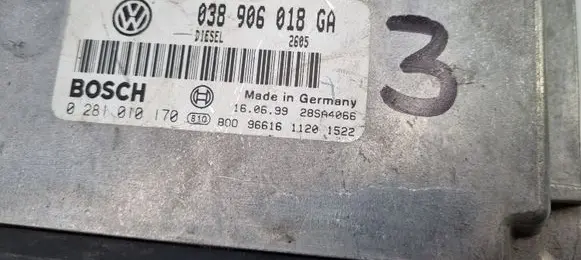 Volkswagen Golf IV Engine control unit/module 038906018GA