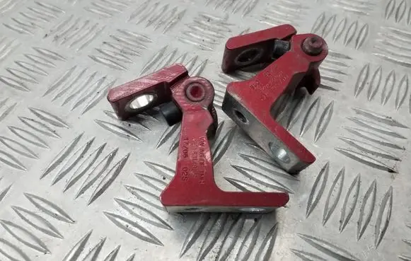 Front door hinge set