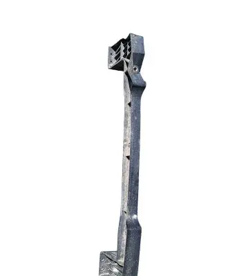 Rear bumper support beam