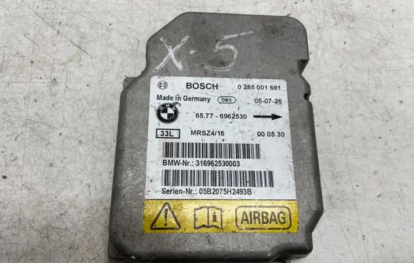 BMW X5 E53 Airbag control unit/module 0285001681 6962530