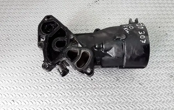 Peugeot 307 Oil filter mounting bracket 9651813980