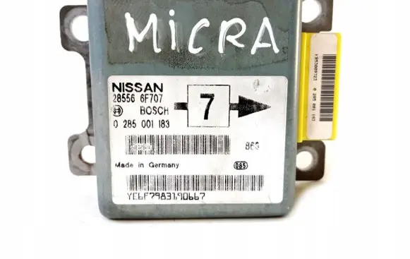 Nissan Micra Airbag control unit/module 285566F707