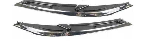 Front bumper splitter molding