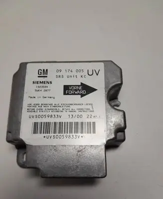 Opel Zafira A Airbag control unit/module 09174005