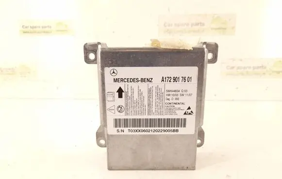 Mercedes-Benz SLK R172 Airbag control unit/module 1729017601 1729019102