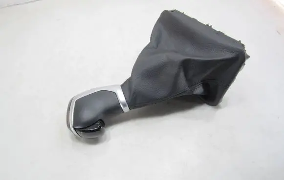 Gear lever shifter trim leather/knob