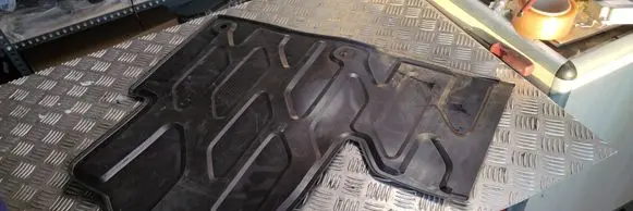 Renault Master III Front floor mat 93165539 7711426008 7711427551