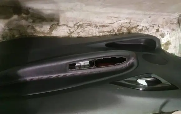 Citroen DS3 Front door card panel trim