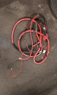 BMW X5 E53 Positive cable (battery) 6932477