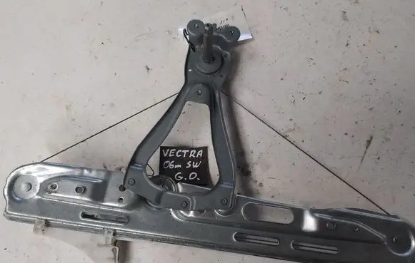 Opel Vectra C Rear door manual window regulator 24451525