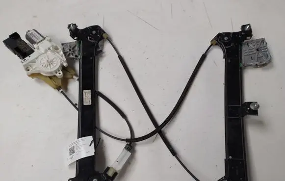 Peugeot 407 Front door window regulator with motor 9650800880 9663033580