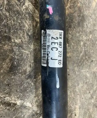 Volkswagen Golf V Front driveshaft 1K0407272