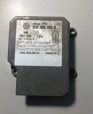 Volkswagen PASSAT B5 Airbag control unit/module 6Q0909605B