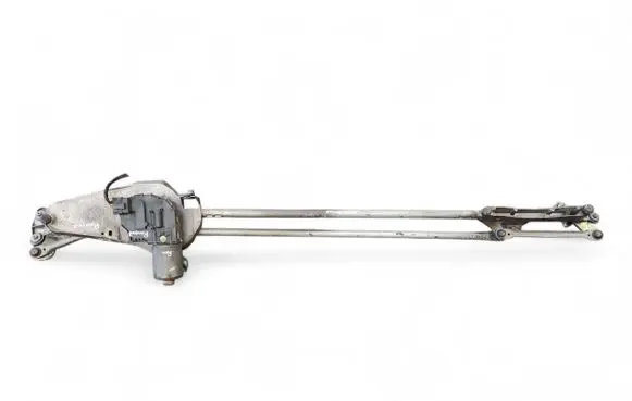 Front wiper linkage and motor
