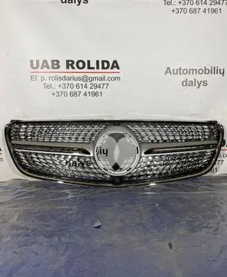 Mercedes-Benz V Class W447 Front bumper upper radiator grill 