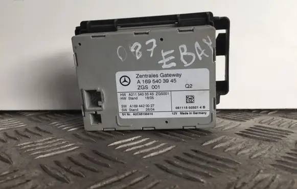 Mercedes-Benz B W245 Gateway control module A1695403945 A2115403545