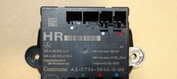 Mercedes-Benz E W212 Door control unit/module A2189008600