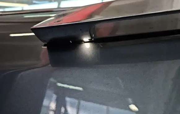 Rear door exterior handle