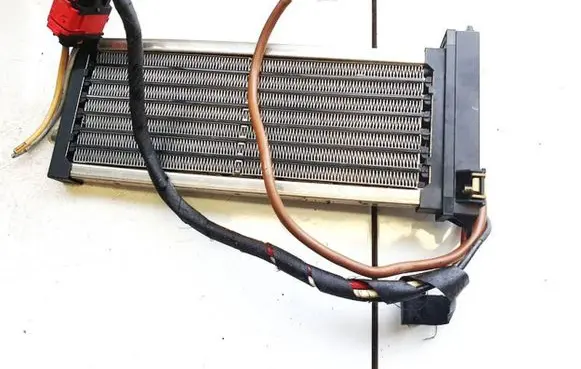 Peugeot 406 Electric cabin heater radiator 658350g 01t188b