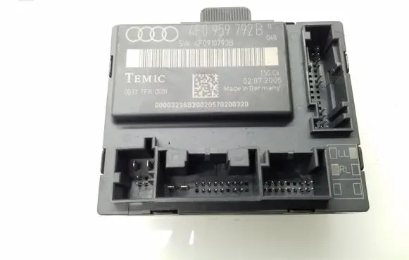 Audi A6 S6 C6 4F Door control unit/module 4F0959792B