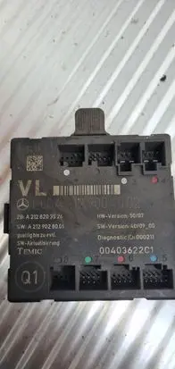 Mercedes-Benz C W204 Door control unit/module A2129004002 A2128203526 A2129028001