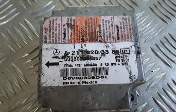 Mercedes-Benz E W211 Airbag control unit/module A2118203385