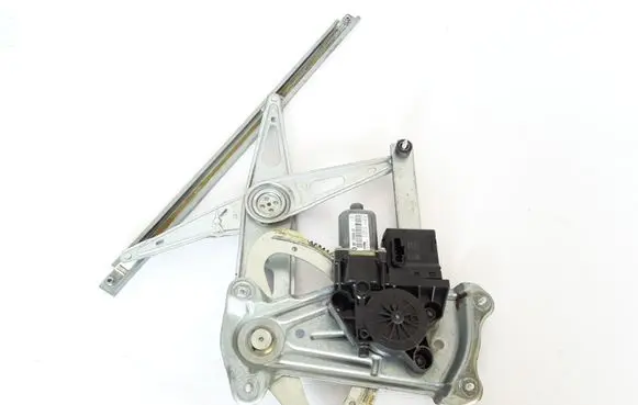 Front window lifting mechanism without motor