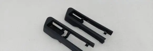 Front passenger seat rail trim