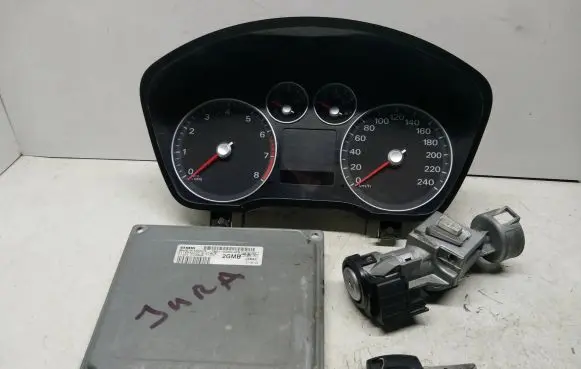 Engine ECU kit and lock set