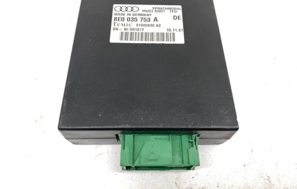 Audi A4 S4 B7 8E 8H Other control units/modules 8E0035753A