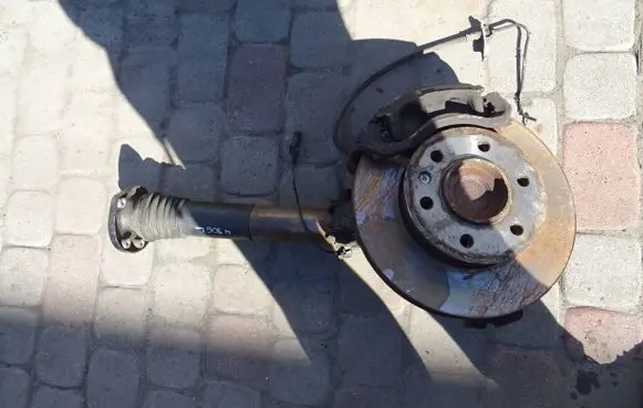 Mercedes-Benz Sprinter W906 Front wheel hub spindle knuckle