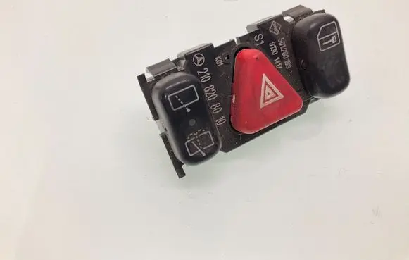 Mercedes-Benz E W210 Hazard light switch 2108208010