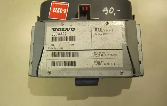 Volvo V70 GPS navigation control unit/module 86738221