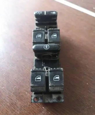 Volkswagen Sharan Electric window control switch 7M3959857B 03755300