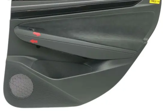 Rear door card panel trim