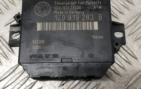 Skoda Octavia Mk2 (1Z) Parking PDC control unit/module 1Z0919283B