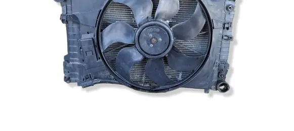 Electric radiator cooling fan