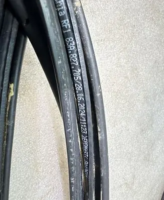 Audi Q3 F3 Trunk rubber seal (body) 83a827705
