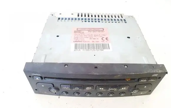 Fiat Ulysse Radio/CD/DVD/GPS head unit 96565725xt 286-9487-56