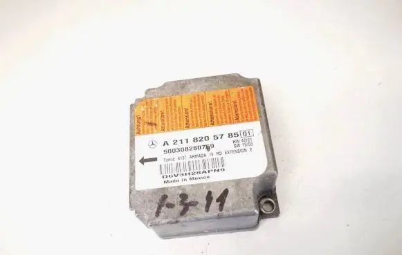 Mercedes-Benz E W211 Airbag control unit/module a2118205785