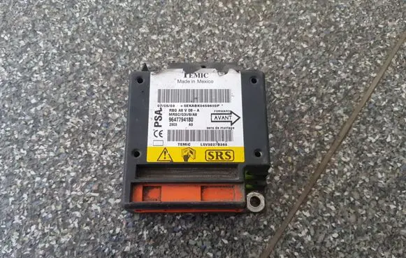 Peugeot 607 Airbag control unit/module 9647794180